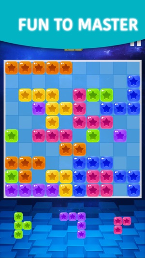 Matrix 10x10! Block Star - Tetra Cubes Puzzle Free Game(圖2)-速報App