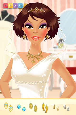 Makeup Girls - Wedding Dress Up & Make Up Game for girls, by Pazu screenshot 4