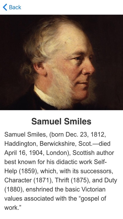 Self Help Meditations by Samuel Smiles
