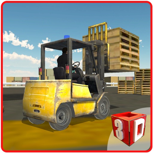 Airport Fork Lifter Simulator – Drive car lifter to move cargo in the airplane iOS App