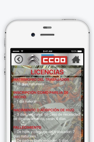 CCOO Citroën Vigo screenshot 4