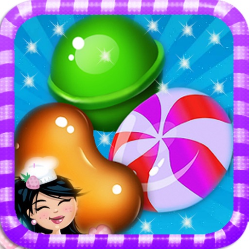 Link Candy Mania : Candy World Match-3 Icon