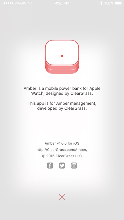 Amber - a Power Bank for Apple Watch screenshot-4