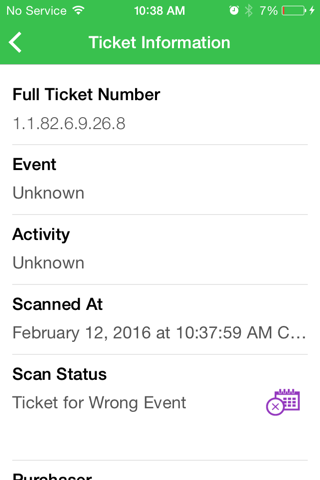 Event Elf Ticket Scanner screenshot 3