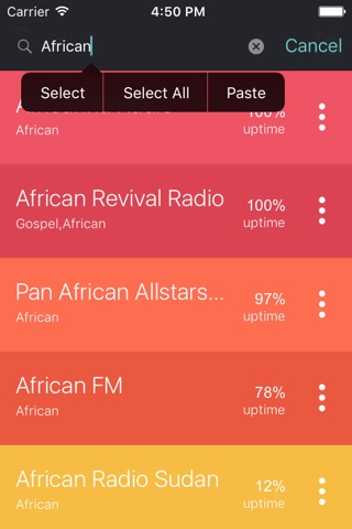 African Music & News Radio Stations screenshot 3