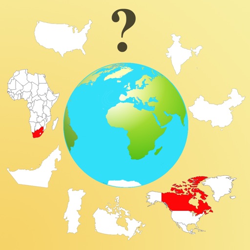 Ultimate Country Maps Trivia Icon