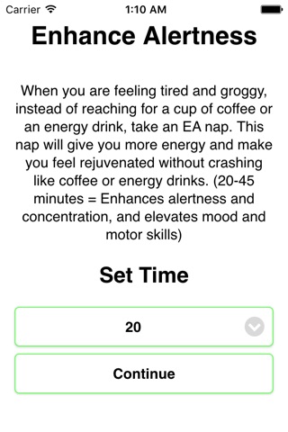 iNap - The Power Nap App screenshot 2