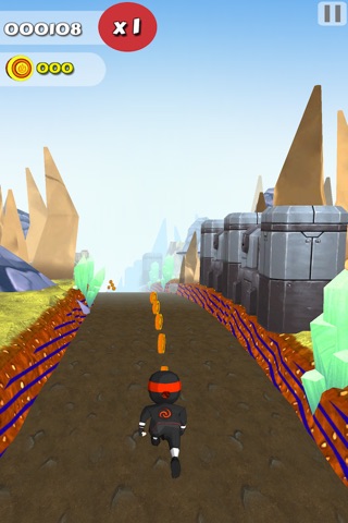 ninja running games 3d screenshot 2