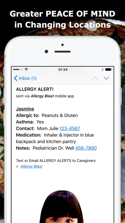 ALLERGY BLAST: Remind All Caregivers screenshot-3
