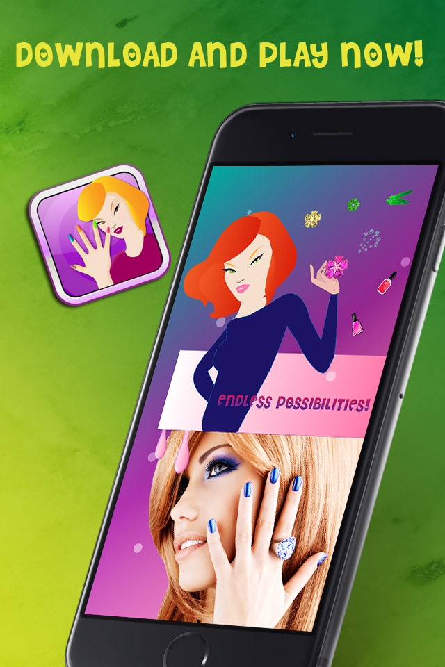 Nail Art Makeover Studio – Fancy Manicure Salon and Beauty Spa Game for Girls screenshot 2