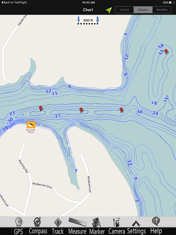 Chickamauga GPS Charts Pro screenshot 3