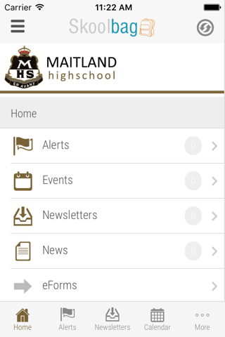 Maitland High School - Skoolbag screenshot 2