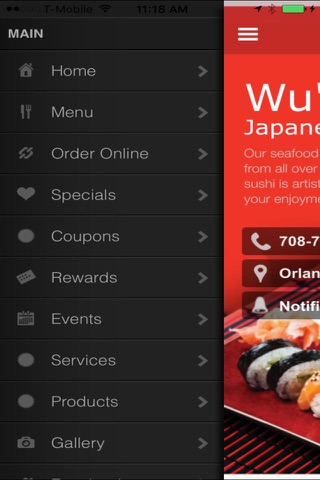 Wu’s House Japanese Restaurant screenshot 2