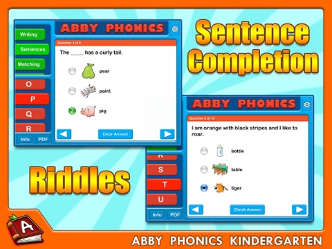 Abby Phonics - Kindergarten HD Free Lite screenshot 4