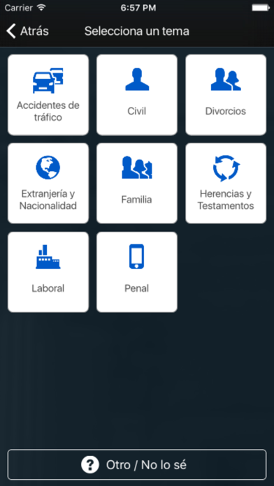 How to cancel & delete elAbogado.com  Buscador de abogados from iphone & ipad 1