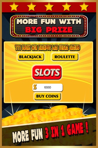 777 Lucky Win Jackpot Las Vegas Casino - FREE screenshot 2