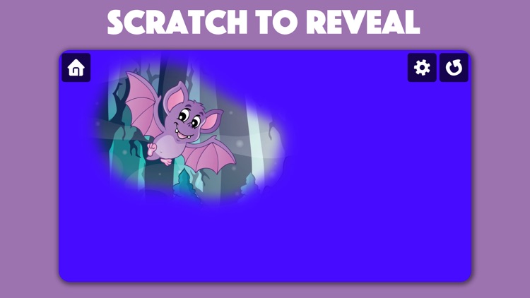 Cute Monsters Color & Scratch Game for kids and toddlers