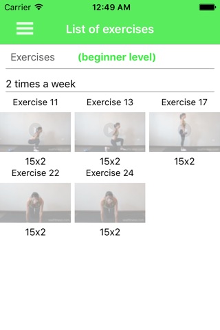 Free Leg, Butt and Thigh Workout Exercises screenshot 3