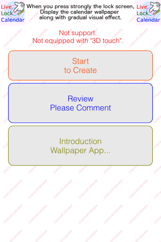 LiveLockCalendarF - náhled