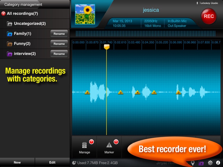 Recorder Plus HD screenshot-3