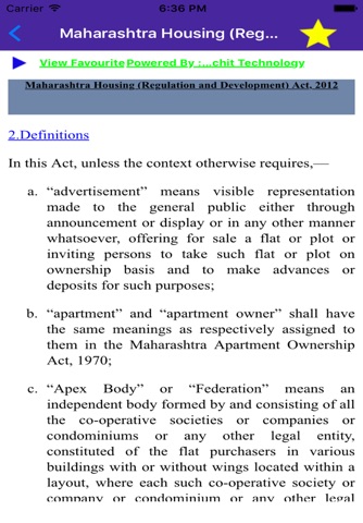 Maharashtra Housing Act 2012 screenshot 2