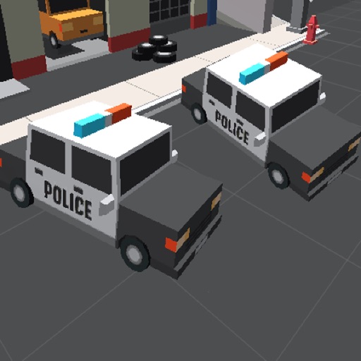 Smashy Cars Police Chase Simulator Icon