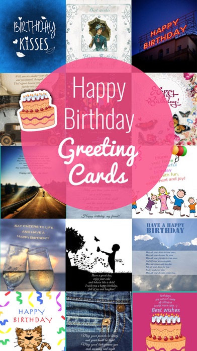 How to cancel & delete Birthday Greeting Cards - Happy Birthday Greetings & Picture Quotes from iphone & ipad 1