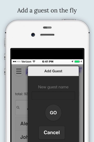Party Guestlist screenshot 3