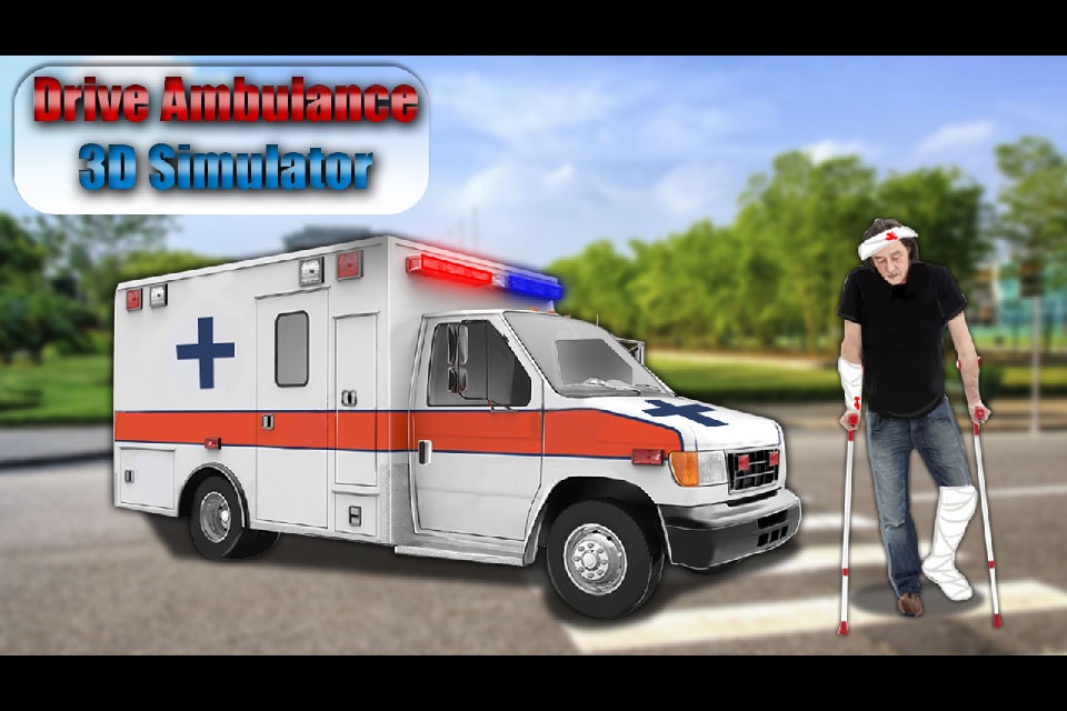 Drive Ambulance 3D Simulator screenshot 2