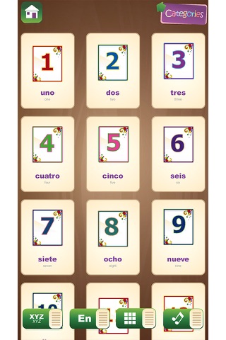 Spanish Learning Flash Cards screenshot 4