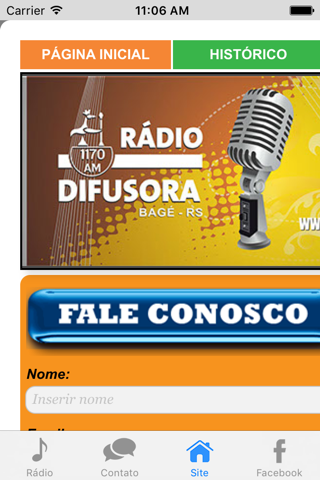 Rádio Difusora Bagé AM screenshot 2