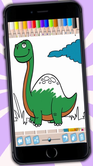 Kids paint and color animals dinosaurs coloring book - Premi(圖2)-速報App