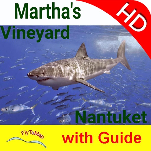 Martha's Vineyard & Nantuket Island HD - Travel Map Navigator