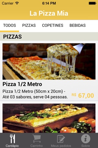 La Pizza Mia screenshot 2