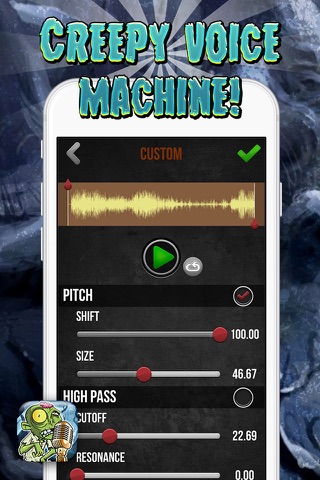 Scary Voice Changer – Sound Generator and Audio Effect.s Record.er screenshot 3