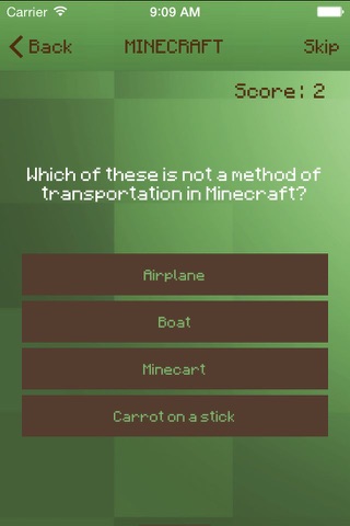 Trivia For Minecraft PE screenshot 3
