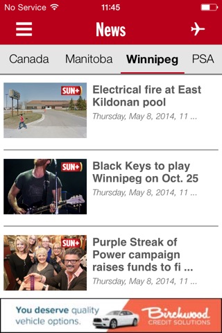 Winnipeg SUN+ screenshot 3