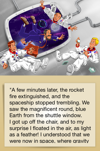 Grandpa Benny flies to the moon | Kids Love Science screenshot 3