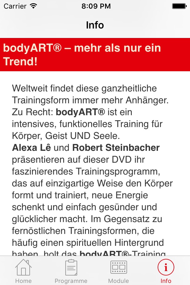 Brigitte Fitness bodyART Power Workout screenshot 4