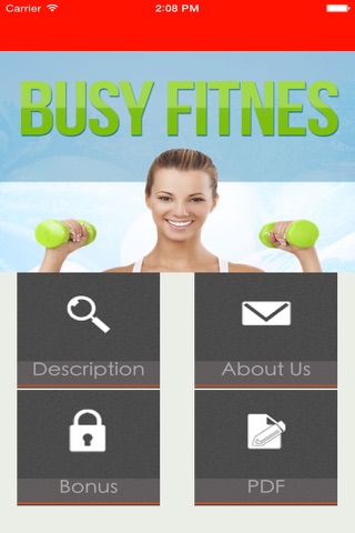 Busy Fitness ebook screenshot 2