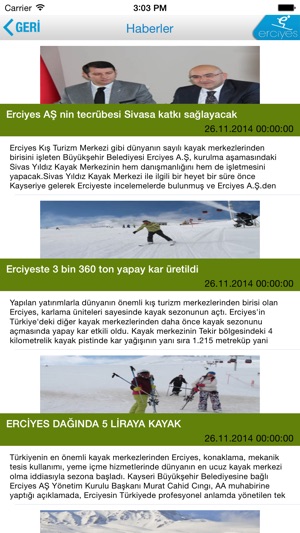 Erciyes A.Ş Kayak Merkezi(圖5)-速報App