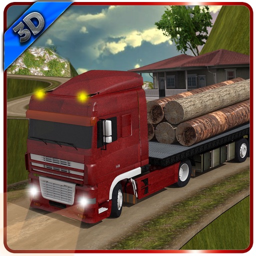 Cargo Truck Driver Icon