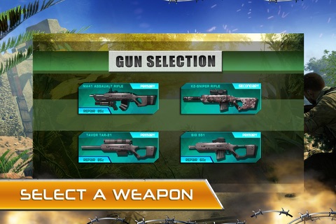 Sniper Assassin Jungle War 3D screenshot 4