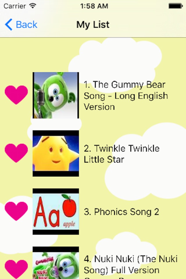 Kids Songs(song for children) screenshot 2