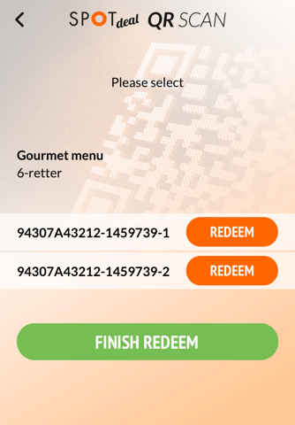 SPOTdeal QR-Scan - náhled