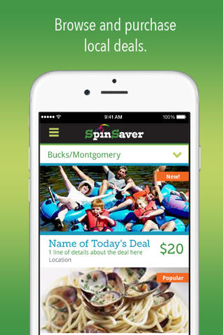 SpinSaver for Consumers screenshot 2