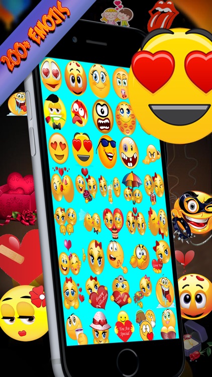 Vamoji Photo - Exclusive Valentine Picture With Emoji Stickers editor screenshot-4