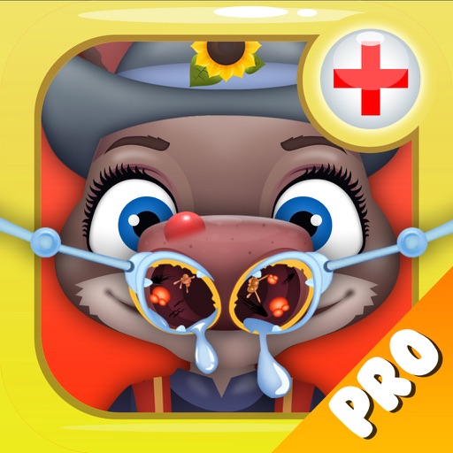 Zoo Pets Nose Doctor Story – The Animal Booger Games for Kids Pro icon