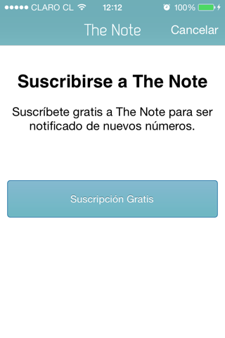 Revista The Note screenshot 2