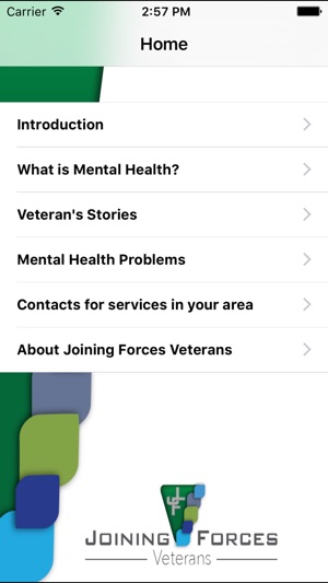 Veterans Mental Health(圖1)-速報App